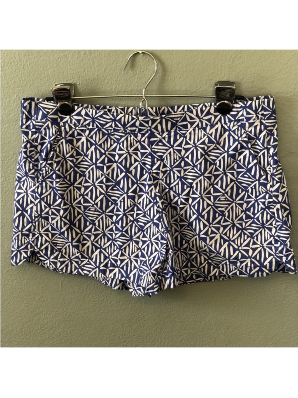 Lilly Pulitzer Ocean View Shorts Corsica Blue Easy Peasy Size Medium - Picture 4 of 10